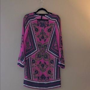 BCBG Generation pink paisley dress